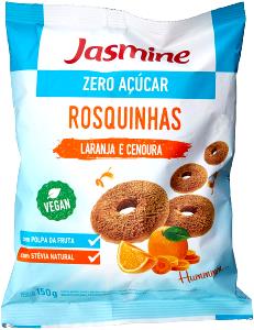 Quantas calorias em 6 unidades (30 g) Rosquinhas Laranja e Cenoura Zero Açúcar?