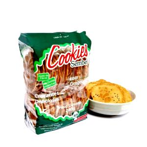 Quantas calorias em 7 biscoitos (30 g) Cookies Sembei com Gergelim?