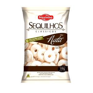 Quantas calorias em 7 biscoitos (30 g) Sequilhos Sabor Nata?