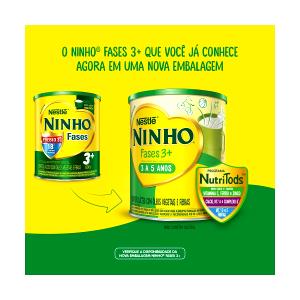 Quantas calorias em 7 colheres medida (32 g) Ninho Fases 3+?