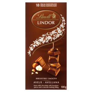 Quantas calorias em 7 pedaços (39 g) Chocolate con Avellana?