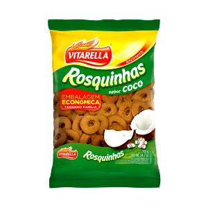 Quantas calorias em 7 rosquinhas (30 g) Rosquinhas Sabor Coco?