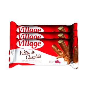 Quantas calorias em 7 unidadaes (30 g) Palito com Cobertura de Chocolate?