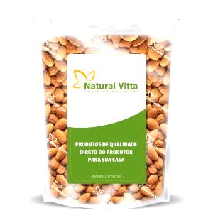 Quantas calorias em 7 unidades (10 g) Amêndoa Natural?