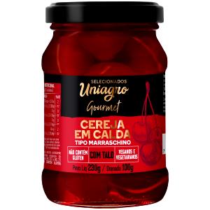 Quantas calorias em 7 unidades (20 g) Cerejas Ao Maraschino?