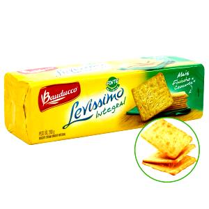 Quantas calorias em 7 unidades (30 g) Levíssimo Cracker Integral?