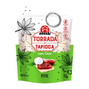 Quantas calorias em 7 unidades (30 g) Torrada de Tapioca com Coco?