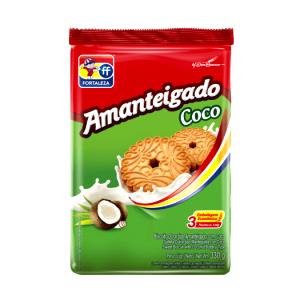 Quantas calorias em 8 biscoitos (30 g) Biscoito Amanteigado Coco?