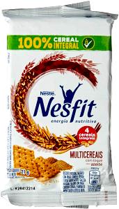 Quantas calorias em 8 biscoitos (30 g) Nesfit Centeio?