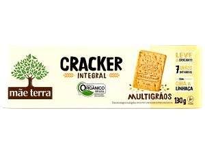 Quantas calorias em 8 unidades (30 g) Biscoito Cream Cracker Integral Grãos da Terra?