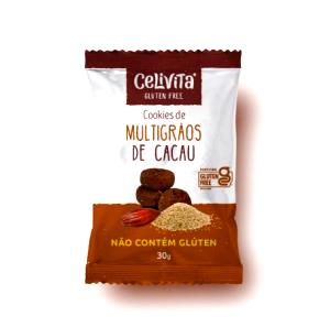 Quantas calorias em 8 unidades (30 g) Biscoito de Cacau?