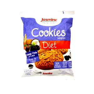 Quantas calorias em 8 unidades (30 g) Cookies Integrais Diet Ameixa Preta e Coco?