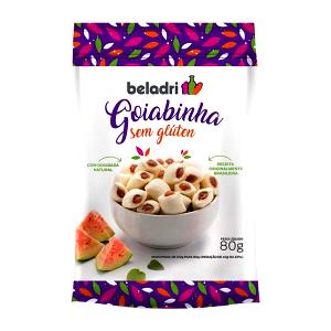 Quantas calorias em 8 unidades (30 g) Goiabinha sem Glúten?