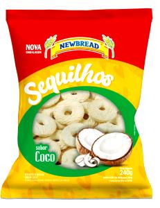 Quantas calorias em 8 unidades (30 g) Sequilhos Sabor Côco?