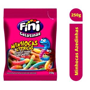 Quantas calorias em 8 unidades (40 g) Minhocas Azedinhas?