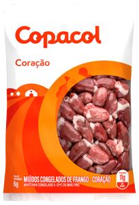 Quantas calorias em 8 unidades (83 g) Coração de Frango?