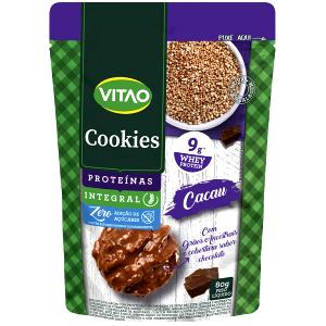 Quantas calorias em 9 cookies (30 g) Protein Cookies Cacau?