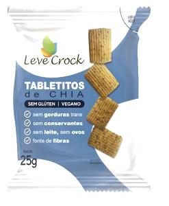 Quantas calorias em 9 unidades (25 g) Tabletitos de Chia?