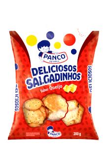 Quantas calorias em 9 unidades (30 g) Biscoito Salgado Sabor Queijo?