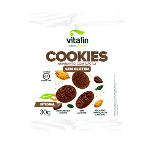 Quantas calorias em 9 unidades (30 g) Cookies Integrais Quinoa e Amaranto?