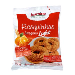 Quantas calorias em 9 unidades (30 ml) Jasmine Rosquinhas Integrais Light Laranja, Cenoura e Mel?