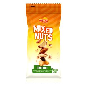 Quantas calorias em porção (15 g) Mixed Nuts Golden?