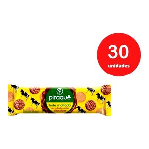 Quantas calorias em porção de 30g (6 biscoitos) (30 g) Biscoito Leite Maltado Chocolate?